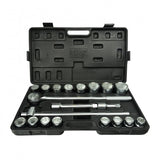 Galvučių komplektas 6 kampų | 20 mm (3/4") | 21 vnt. (ES-4226)