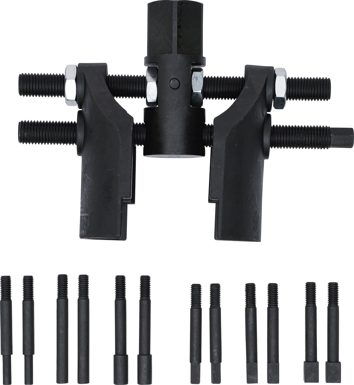 Universali ašies galvutė sunkvežimiams | su varžtų rinkiniu | 70 - 150 mm (6746)