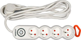 Elektrinis ilgintuvas | 4 lizdai | 1,5 mm2 | 3 m (72354)