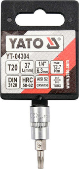 Бита в головке | 6.3 mm (1/4") | T-Star (Torx) T20