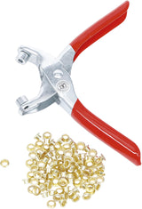 Kniedijimo replės su 100 apskritų kniedžių | 4,5 mm (75830)