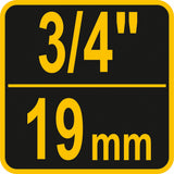 Spaustuvai vamzdžiams | 3/4" (38620)