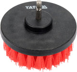 Šepečių rinkinys su Hex 6.3 mm (1/4") galu | Nailonas | 5 vnt. (YT-47777)