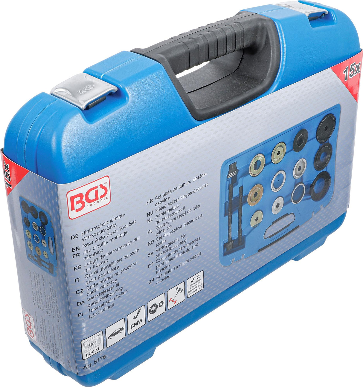 Guolių ir sailetblokų presavimo įrankiai | BMW E36, E46, E85 (8776)