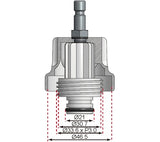 Spaudimo adapteris Toyota (8027-19)