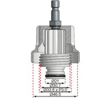 Spaudimo adapteris Toyota (8027-19)