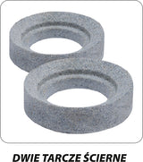 Grąžtų galandymo staklės | 2 galvos | 3-16 mm (ES-0016)