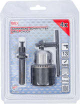 Grąžto griebtuvas su SDS adapteriu | 13 mm | 4 vnt. (9937)