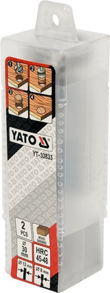 Freza / kamštinis grąžtas medžiui | 30 mm | 2 vnt. (YT-33833)