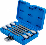 Įpresuotų antgalių rinkinys | 12,5 mm (1/2") | šarnyrinis Hex šešiakampis 5-12 mm | 6 vnt. (4258)