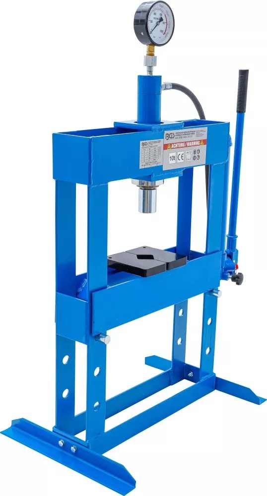 Hidraulinis presas su manometru | 10 t (9790)
