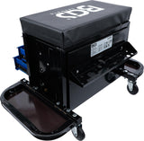 Mechaniko kėdutė | su 3 stalčiais (2859)