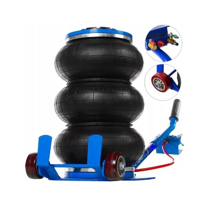 Domkratas pneumatinis | su 3 oro pagalvėmis | 3.0 t (BT350)