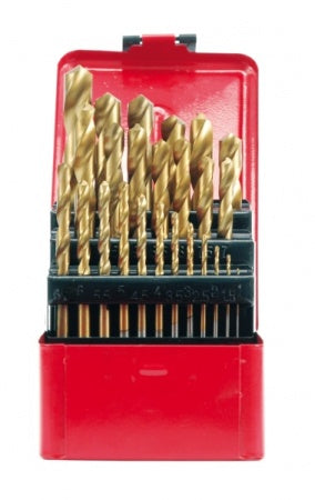 Grąžtų metalui rinkinys | HSS | 1-13 mm | 25 vnt. (22340)