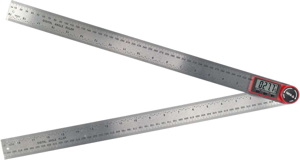 Kampainis / liniuotė | skaitmenins | 500 mm (YT-71005)