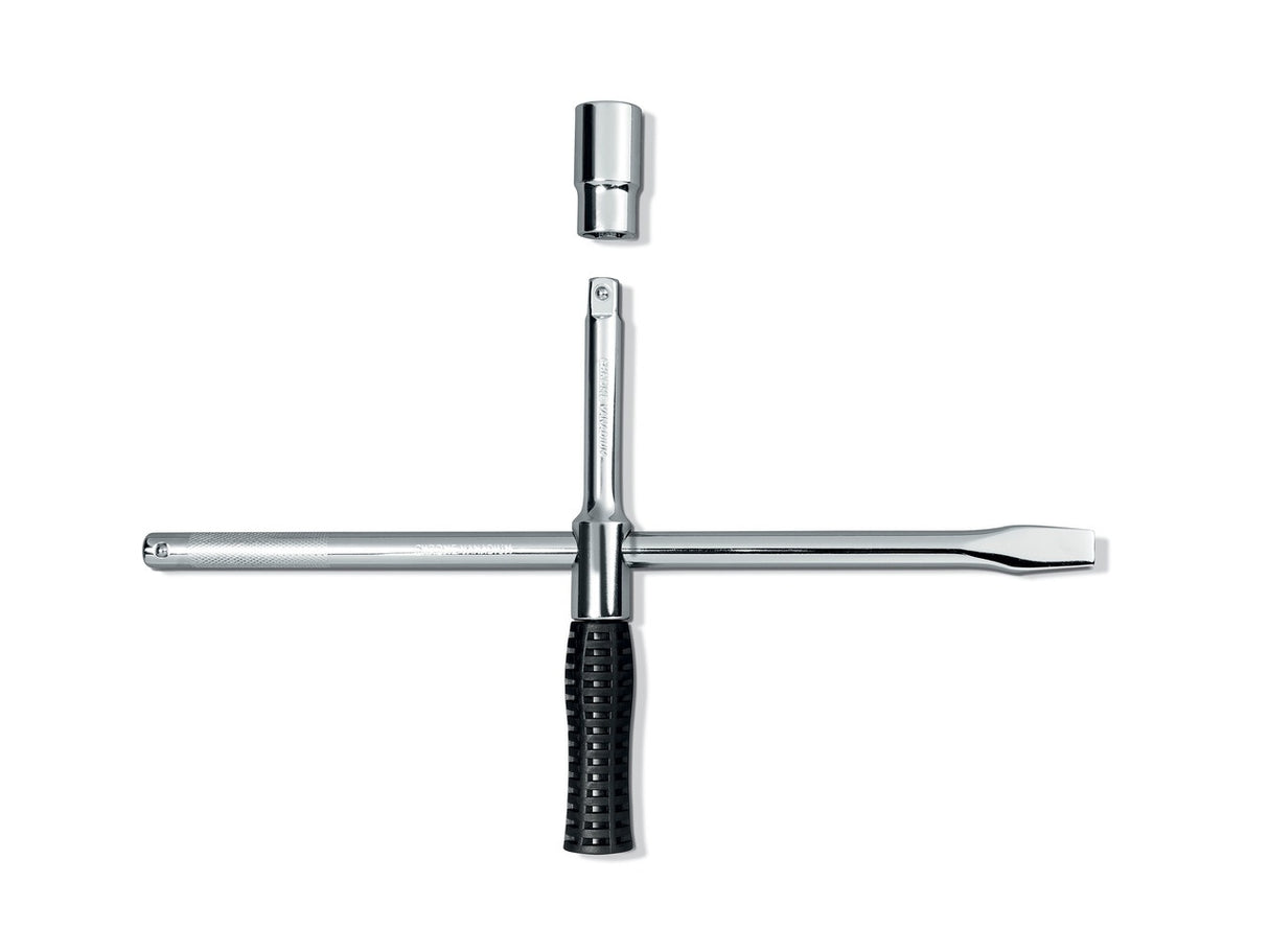 Kryžminis raktas sudedamas | Cr-V | 17x19x21x23 mm (SZZ01)