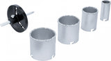 Plytelių gręžimo rinkinys | 33 - 73 mm | 6 vnt. (3910)