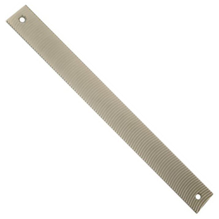 Dildė obliui kėbulo darbams | grubi | pusmėnulio formos | 350 x 35 x 4 mm (3217)