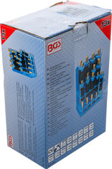 Išmušėjų ir kaltų rinkinys | su apsauga rankoms | 13 vnt (74596)