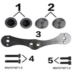 Veleno fiksavimo įrankis teisingoje padėtyje | BMW N47, B47 ir B48 (SK15647)