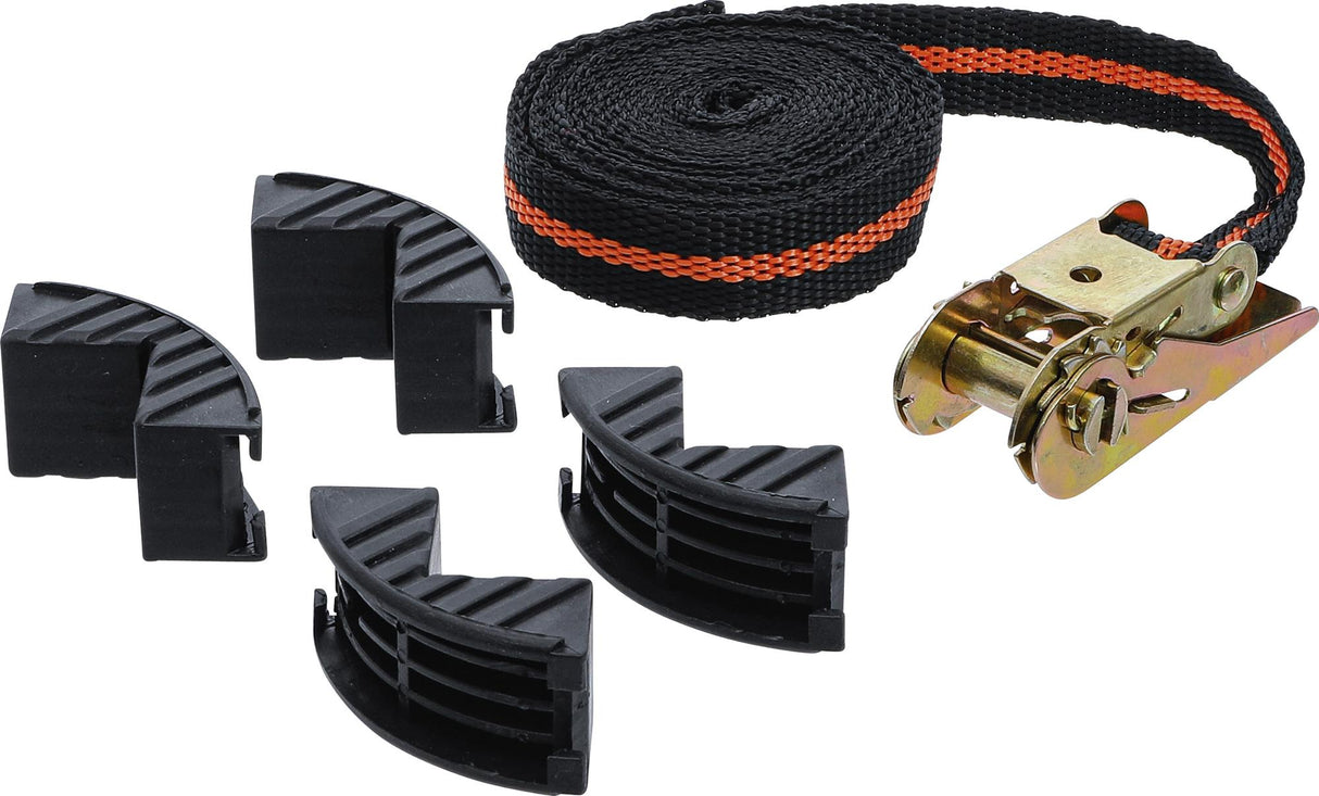 Terkšlinis diržas | su 4 apsauginiais kampukais | 5 x 25 mm (3554)