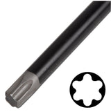 T-rankenėlių atsuktuvų rinkinys | T-Star su skyle (Torx) | T10-T50 | 9 vnt. (7880)