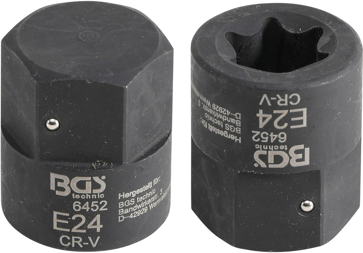Stabdžių kaladėlių E-tipo galvutė | MAN, TGA | 30 mm 30 mm galvutei  | E24 (6452)