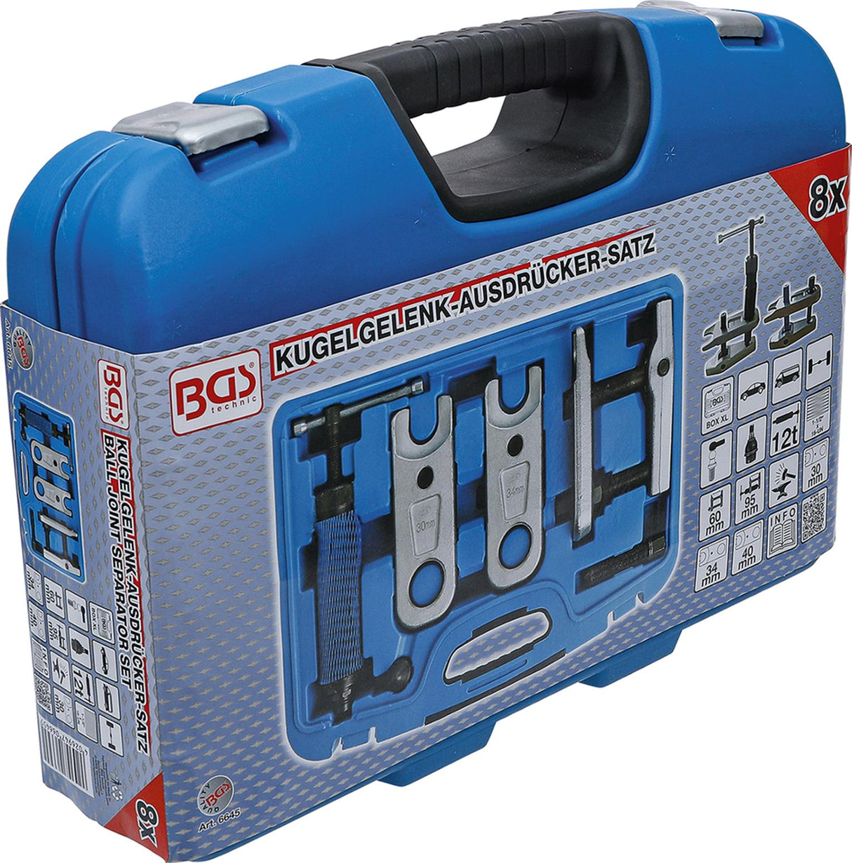 Šarnyro nuėmėjų komplektas | hidraulinis | 12 t (6645)