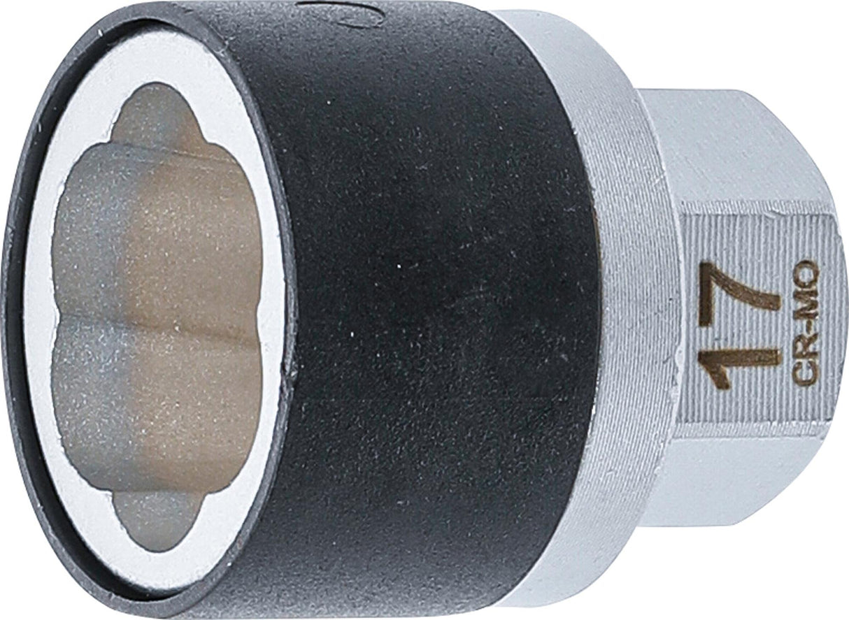Speciali galvutė (spiralinis profilis) / sraigtinis ištraukiklis | išorinis šešiakampis 17 mm | 17 mm (7510-17)