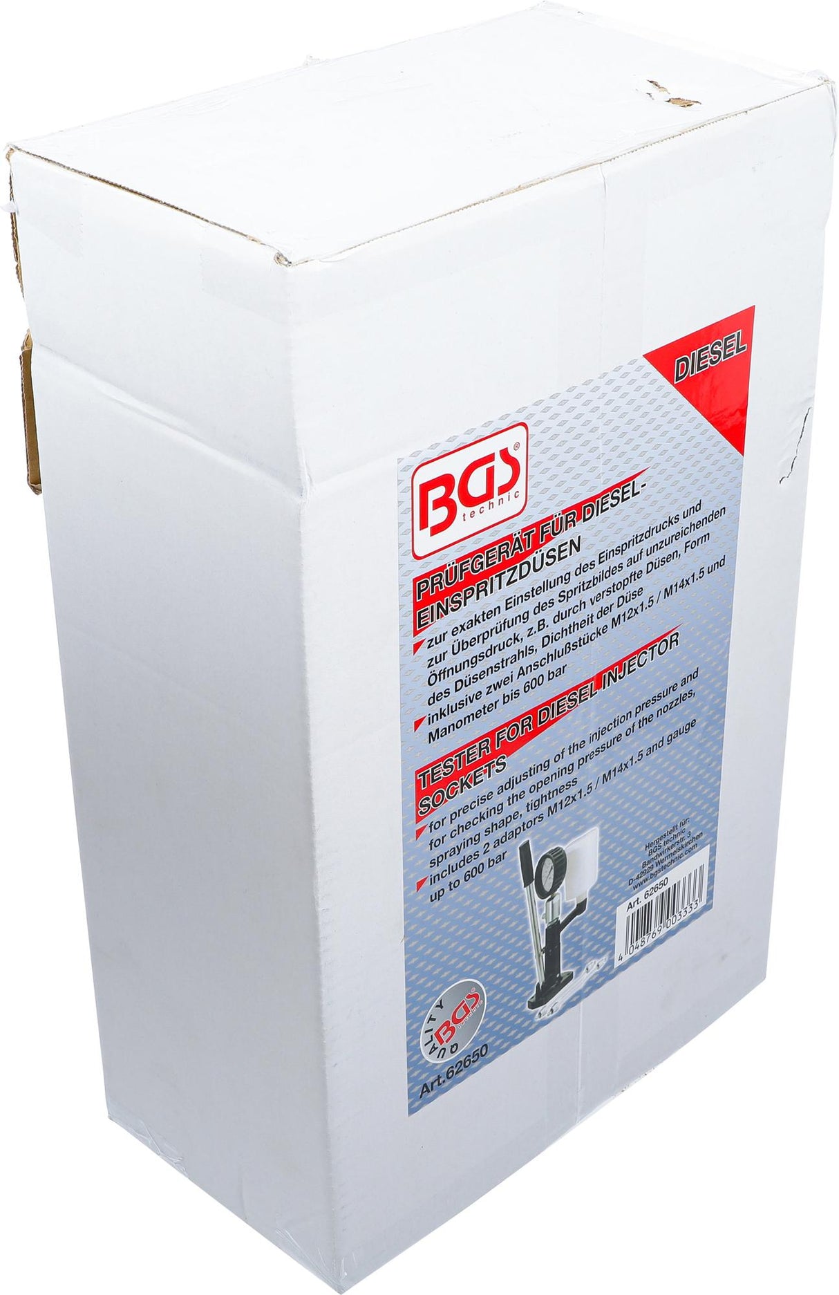 Dyzelinių purkštukų testavimo prietaisas (62650)