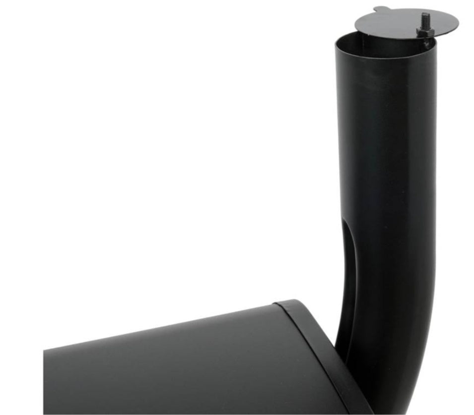 Lauko kepsninė / grilis | su dangčiu ir kaminu | 47X34 cm (99902)