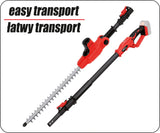 Akumuliatorinė teleskopinė krūmapjovė | 18V 207-274 cm | be akumuliatoriaus (YT-82835)