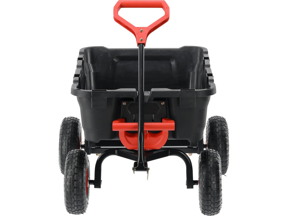 Садовая тележка с самосвальным кузовом XL 350 кг, 10" колёса