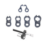 Peteliškės tipo raktų komplektas 4vnt, 11.2-16 mm (1380)