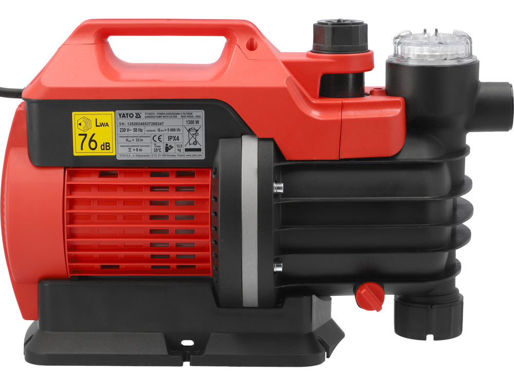 Sodo siurblys | su filtru | skaitmeninis | 1300W (YT-85372)