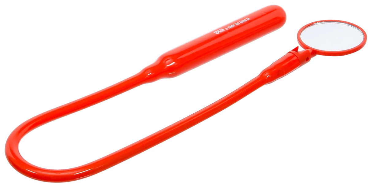 Inspection mirror | insulated | flexible | | Ø 50 mm | 620 mm long (74644)