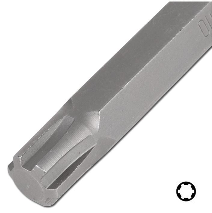 Antgalis | ilgis 100 mm | 10 mm (3/8") | Spline (RIBE) M10 (4775)