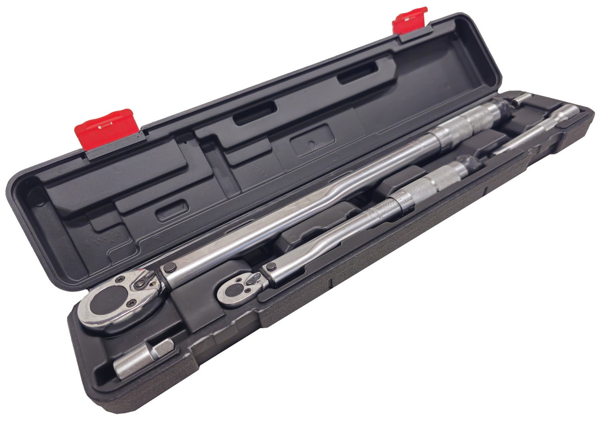 Dinamometrinių raktų rinkinys |  6.3 mm (1/4") / 12.5 mm (1/2") | 5 vnt. (TW1412)