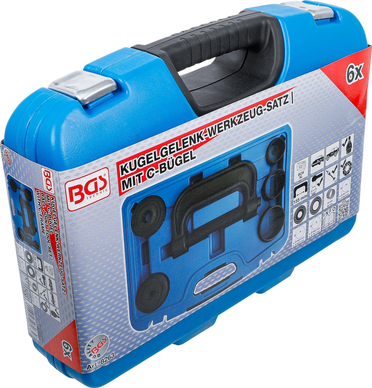 Įrankių rinkinys šarnyrų montavimui | C pasaga (8263)