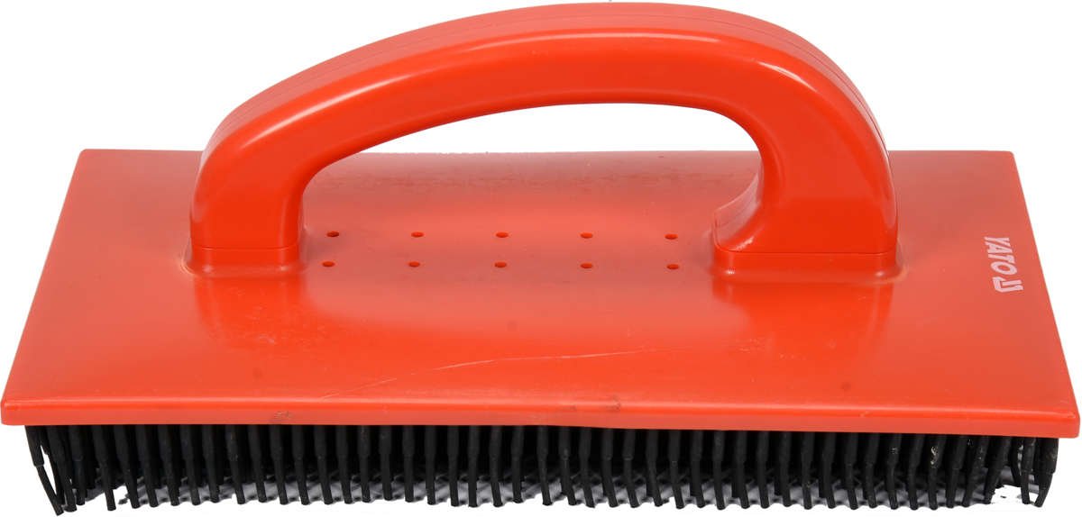 Šepetys / teptukas guminis | tekstūrai / dekorui / išlyginti / dažyti | 140 x 235 mm (YT-51973)