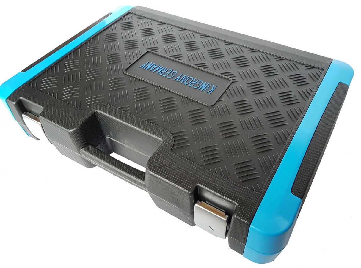 Įrankių rinkinys | Terkšliniai veržliarakčiai | 6.3 mm (1/4") / 10 mm (3/8") / 12,5 mm (1/2") | 216 vnt. (KR121216R)