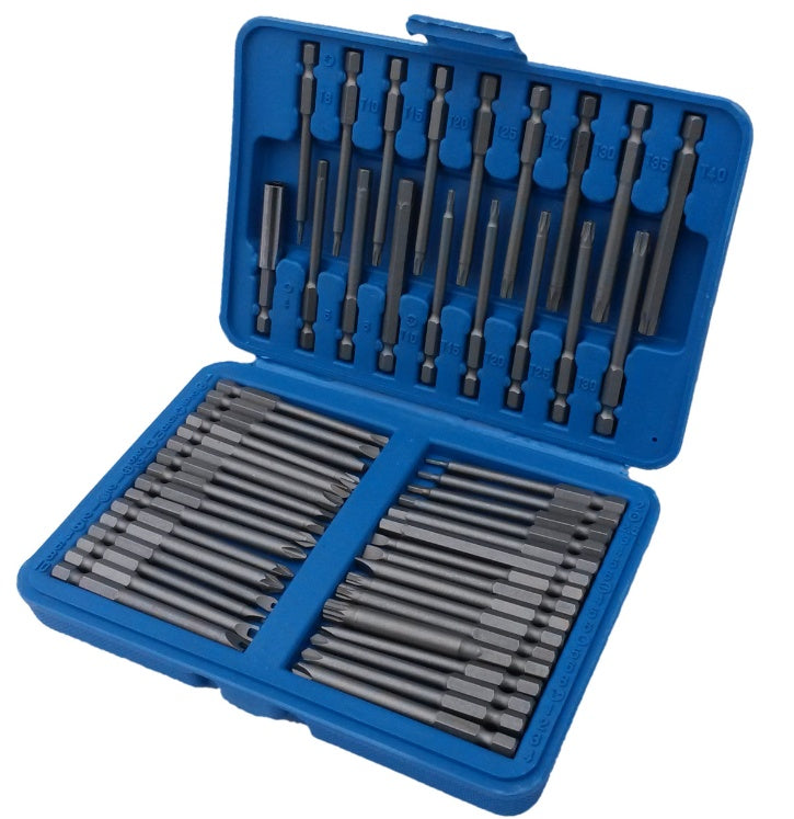 Ilgų antgalių rinkinys Cr-V, 50vnt. (H38656)