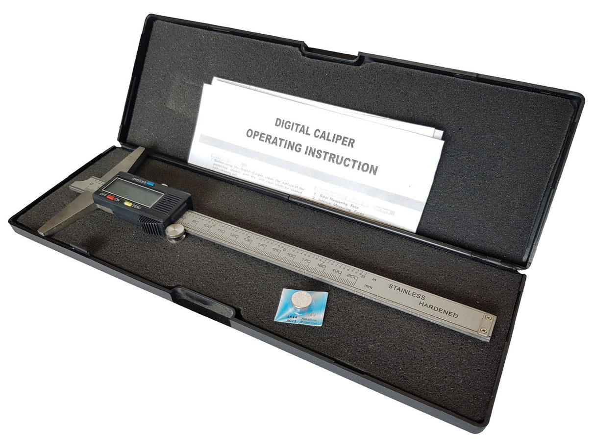 Skaitmeninis gylio matuoklis / slankmatis | 200 mm (AT-3)