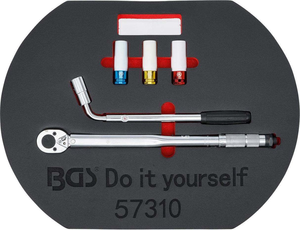 Įrankių rinkinys ratų keitimui | 5 vnt (57310)