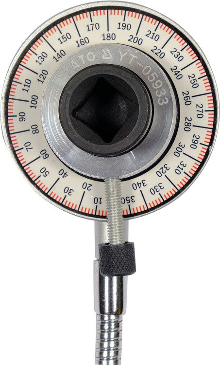 Kampinis matuoklis su spaustuku | 12,5 mm (1/2") (YT-05933)