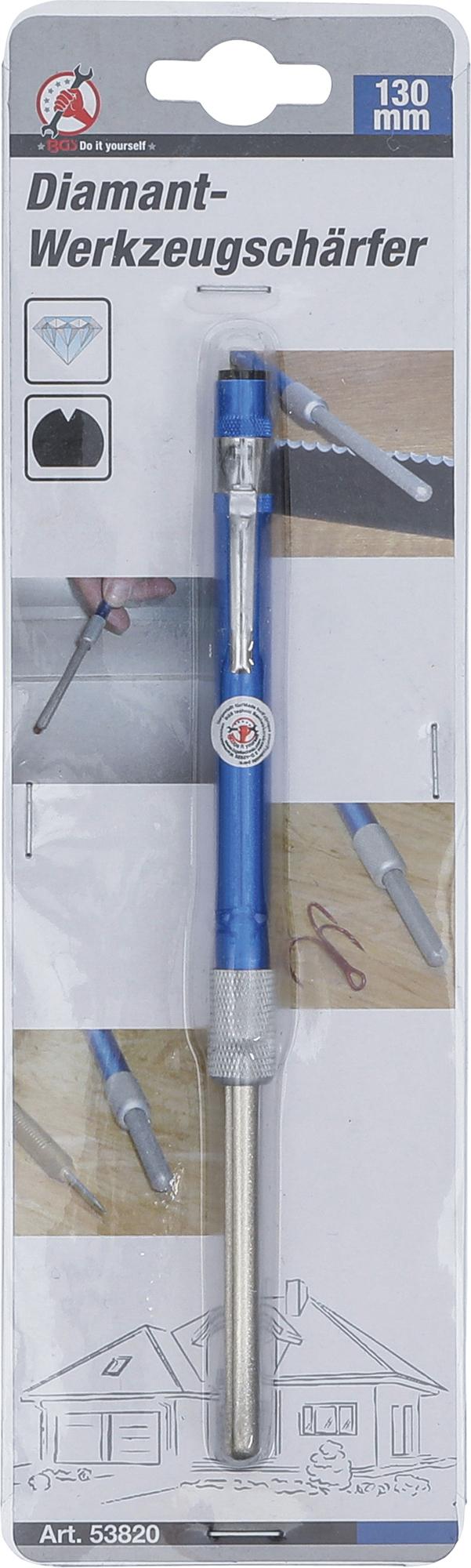 Deimantinis galąstuvas su išpjova | 130 mm (53820)