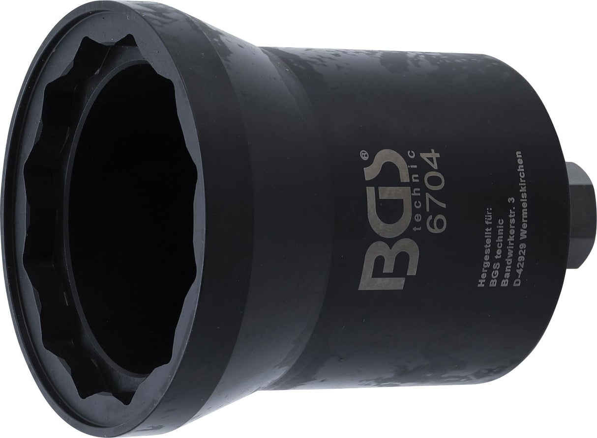 Ašies veržlės galvutė | 12 kampų | Mercedes-Benz | 95 mm (6704)