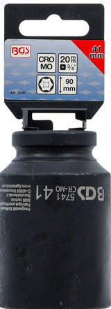 Smūginė galvutė ilga | 20 mm (3/4") | 41 mm (5741)