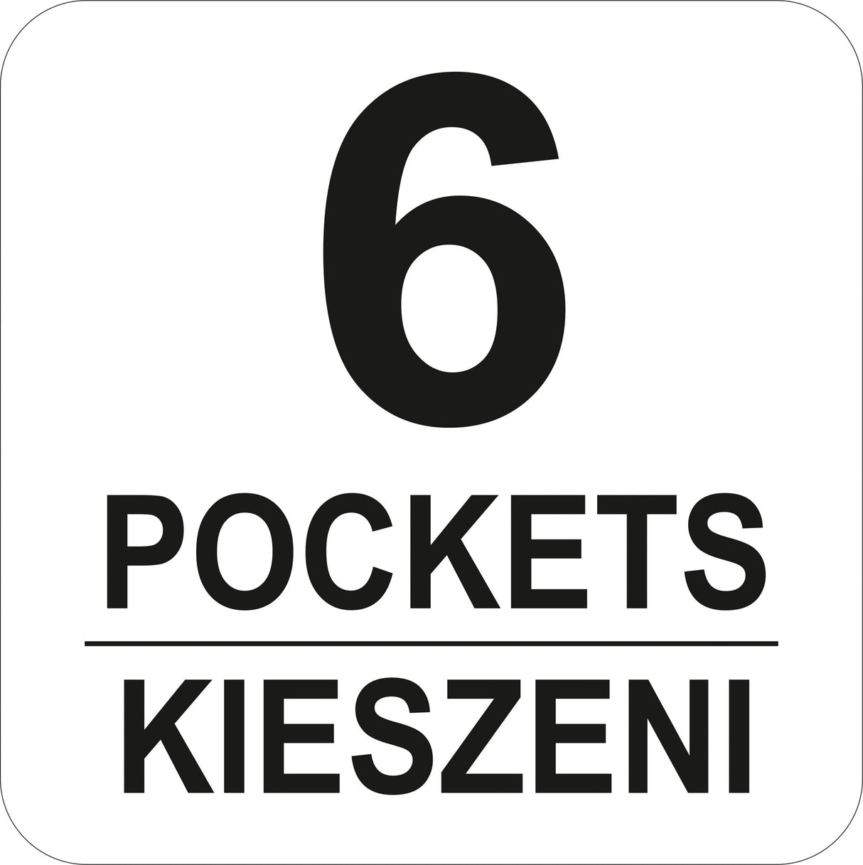 Įrankių prijuostė universali / darbinė 6 kišenės (YT-74060)