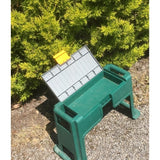 Atlenkiama sodo taburetė su įrankių skyriumi | 3 viename (KS3T)